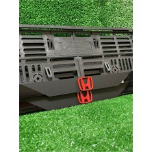 Pi Dekorasyon Pleksi Uyumlu Otomobil Plakalık Dubai Model Honda H Logolu Plakalık