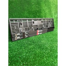 Pi Dekorasyon Pleksi Otomobil Plakalık Ahenk Model S Line Logolu Plakalık