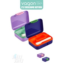 Vagonlife 2’li Beslenme Kutusu  ( Seçtiğiniz Renkte 2 Adet Gönderilir )