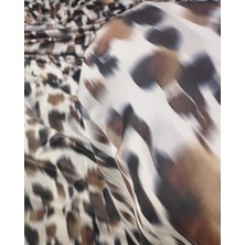 Kumaş Parça Bej Lacivert Kahve Renklerde Ince Jarse (En 145 cm x Boy 320 Cm)