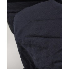 Kumaş Parça Lacivert Renkte Penyeen: 150  cm