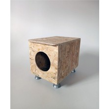 Feyza Design Dayanıklı Dış Mekan Osb Kedi Evi, Rahat ve Güvenli Yaşam Alanı