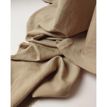 Kumaş Parça Koyu Bej Aerobin Dokuma (En 140 cm x Boy 220 Cm)