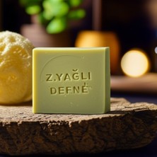 Doğal Zeytinyağlı Defne Özlü Sabun – Yatıştırıcı, Cilt Tonu Eşitleyici (125 Gr, 2'li)