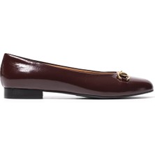 Kadın Babet 69 32 V1 Chiara Bellini Patent Leather Weinkled