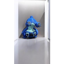 Bukalemun Shop 15 cm Sevimli Uzay Canavarı Figürü – Dekoratif Koleksiyon Biblosu – Masa Üstü Süsü