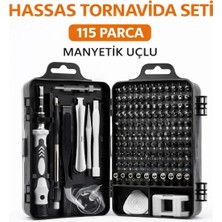 Eco Lounge 115 Parça Manyetik Uçlu Hassas Tornavida Seti