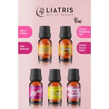 Liatris Papatya-Yasemin-Limon Kabuğu-Portakal Çiçeği-Komşu Çatlatan Esansiyel Uçucu Yağ 5*10 ml