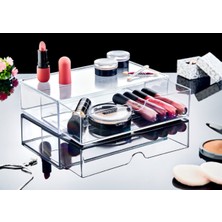 YL Dış Ticaret Kozmetik Makyaj Takı Düzenleyici Büyük Çekmece Modülü