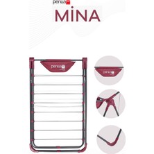 PremiumPort Siyah-Pembe Mina Çamaşır Kurutmalıgı, Şık ve Kullanışlı Tasarım