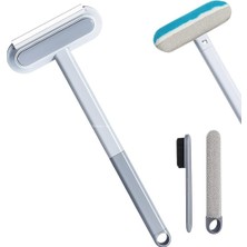 Feyza Design Çok Yüzeyli 4'ü 1 Arada Tüy Temizleme Sihirli Fırça Seti