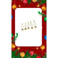 Yılbaşı Süsü 5 Adet Zil