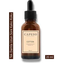 Capeso Cotton Esansiyel Yağ 20 ml Temiz,Soft ve Kalıcı Koku