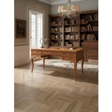 Gazzini Furniture Winchester Rustik Still Çekmeceli Ahşap Çalışma Masası 75X140