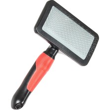 Feyza Design Karlı Profesyonel Uzun Saç Fırçası, Kırmızı-Siyah Tasarım