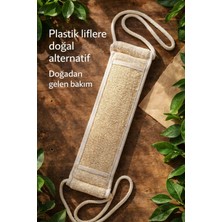 Elif Mira Kabak Lifli Ipli Kemer Uzun Sırt Kesesi