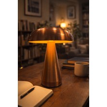 Kendal Elektrik  KML113 Dokunmatik Rose Masa Lambası (3 Renk Işık Opsiyonlu)