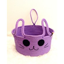 Feyza Design Büyük Boy Yıkanabilir Kedi Yatağı ve Evi, 30 Cm, Kaliteli Kordon Ip