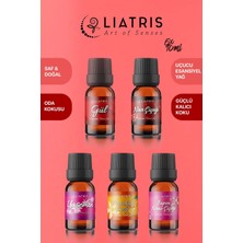 Japon Kiraz Çiçeği-Yasemin-Gül-Nar Çiçeği-Portakal Çiçeği Esansiyel Uçucu Yağ 5*10 ml