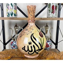 Çini Evi Tevhid ve Lale – Toprak Tonlu Iznik Çini Vazo