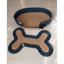 Feyza Design Konforlu Kedi ve Köpek Dinlenme Yatağı ve Matı