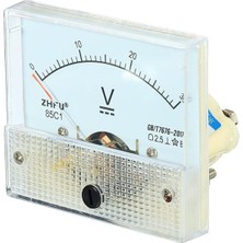 365Dükkan Powermaster IC-230A 0-30V Dc Analog Voltaj Gerilim Metre Gösterge 56X64X57MM