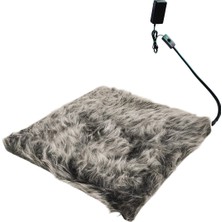 Feyza Design Isıtıcı Kedi ve Köpek Minderi 45X45CM 12V 4cm Konforlu ve Sıcak Tutucu