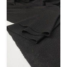 Kumaş Parça Ince Siyah Renk Kaşe