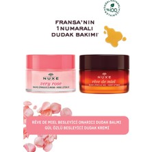 Nuxe Gül Özlü Besleyici Dudak Kremi & Rêve De Miel Besleyici Onarıcı Dudak Kremi