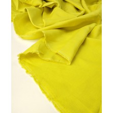 Kumaş Parça Sarı Renkte Keten (En 140 cm x Boy 170 Cm)