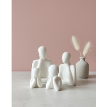 Etkrtl-Dörtlü Aile Biblo Anne & Baba & 2 Çocuk