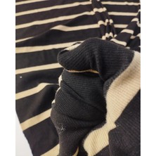 Kumaş Parça Ten En Kahve Bej Renklerde Örme Kumaş (En 90 cm x Boy 300 Cm)