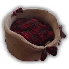 Feyza Design Yumuşak ve Konforlu Kedi Köpek Yatağı, Rahat Uyku Sağlar