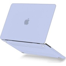 Huly  Macbook Pro 13 2021 Macbook Buzlu Kapak - Lila Hub