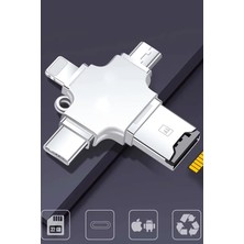 Gampus 4in1 Usb3.0 Yüksek Hızlı U Disk USB Flash Için Otg Flash Sürücü Çoklu Flash Sd Çoklayıcı