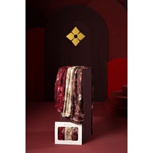 Jawel Kadın Mellas Soft Şal Paket (Bordo-Sütlü Kahve-Kahve)