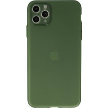 Huly  iPhone 11 Pro Max Kılıf Puma Silikon - Yeşil Hub
