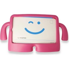 Huly  iPad Pro 11 (2021) Kılıf Karakter Tablet Silikon - Pembe Hub