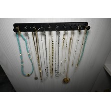 PremiumPort Çok Bölmeli Siyah Takı Organizer ile Düzenli ve Şık Saklama