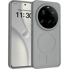 Huly  Xiaomi Mi 15 Ultra Jota Magsafe Kapak - Titan Gri Hub