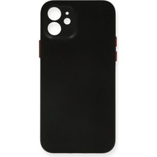Huly  iPhone 12 Kılıf Pp Ultra Ince Kapak - Siyah Hub