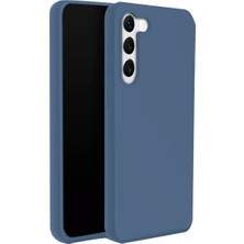 Huly  Samsung Galaxy S24 Plus Kılıf First Silikon - Mavi Hub