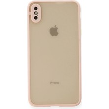 Huly  iPhone x Kılıf Montreal Silikon Kapak - Pembe Hub