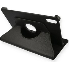 Huly  Xiaomi Redmi Pad 2 Kılıf 360 Tablet Deri Kılıf - Siyah Hub