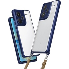 Huly  Xiaomi Redmi Note 13 Pro Plus Kılıf Penta Silikon Kılıf - Lacivert Hub