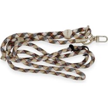 Huly  Je Desenli Boyun Askısı - Kahverengi Hub