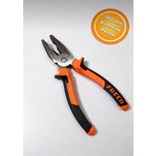 Freed Çok Amaçlı Sağlam Ekonomik Kombine Pense Ergonomik Saplı 180 mm