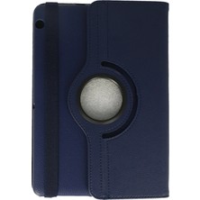 Huly  Huawei Mediapad T3 10 / 9.6 Kılıf 360 Tablet Deri Kılıf - Lacivert Hub