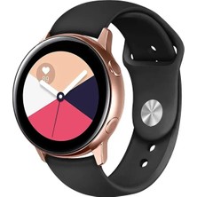 Huly  Watch 20MM Klasik Kordon - Siyah Hub