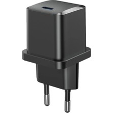 Huly  C76 30W Gan Şarj Cihazı - Siyah Hub